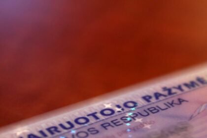 vairuotojo_pazymejimas