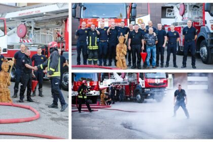 Ugniagesiai atsisveikino su ilgamečiu kolega R. Kilmanu