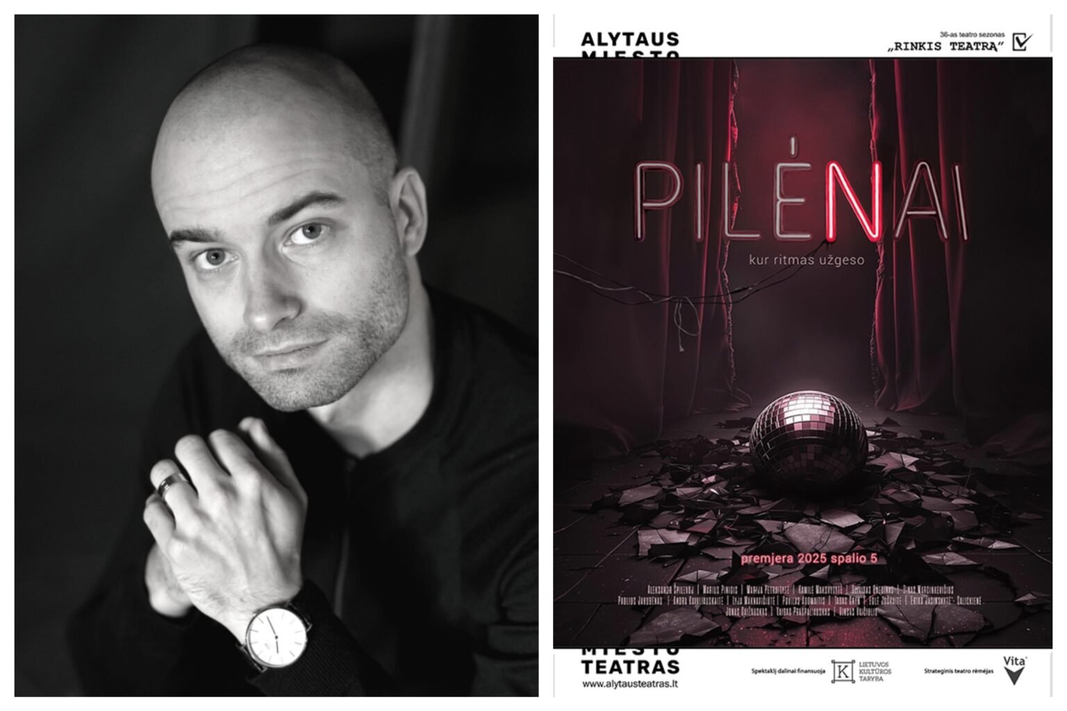 Spalio 5 d. Alytaus teatre – režisieriaus Aleksandro Špilevojaus PREMJERA: „PILĖNAI“