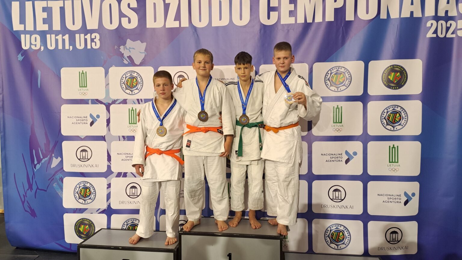 Jaunieji Alytaus dziudo sportininkai