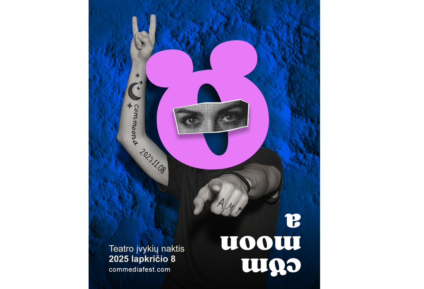 „kultūrinių lunatikų“ naktis COM•MOON•A.