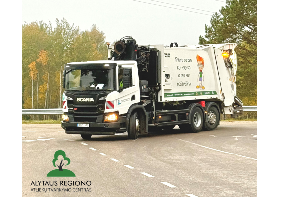 Alytaus rajono savivaldybės teritorijoje mišrių komunalinių ir maisto atliekų surinkimą bei išvežimą vykdys naujas vežėjas – UAB „Alytaus regiono atliekų tvarkymo centras“.