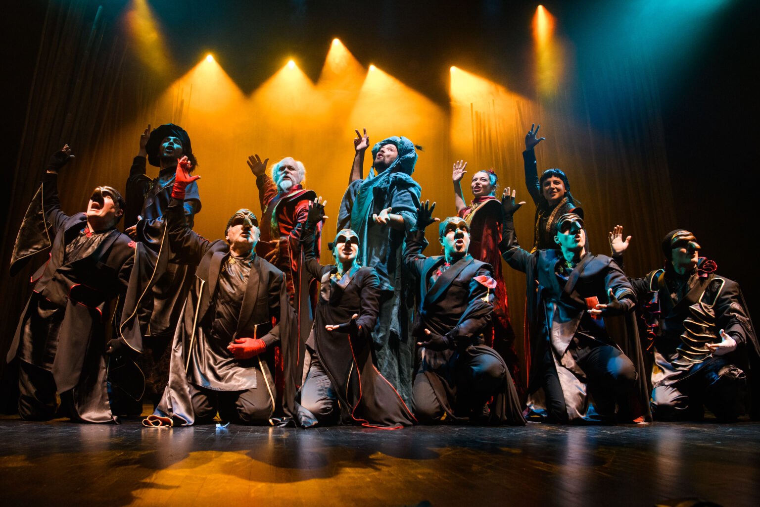 Spektaklis „Turkio spalvos monstras“.