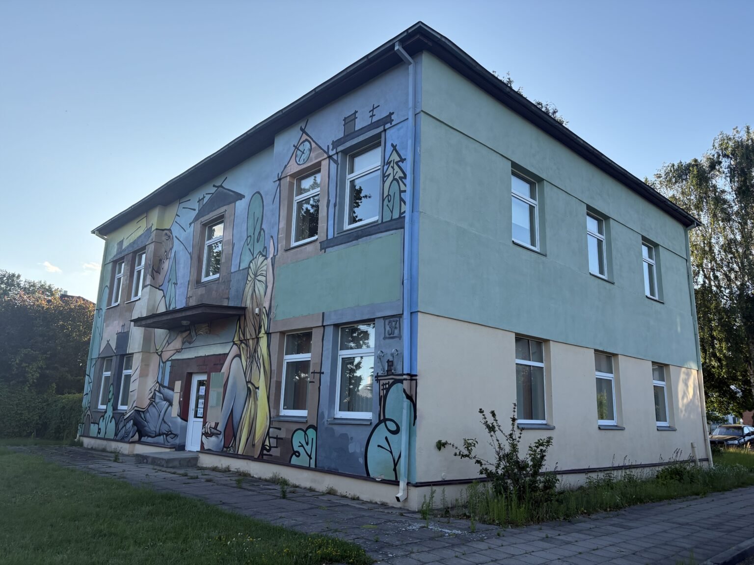 Pastatas Gardino gatvėje