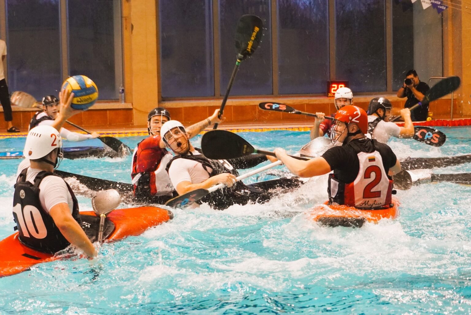 Alytuje vyko tarptautinis baidarių polo turnyras „Dzūkijos taurė-2025“.