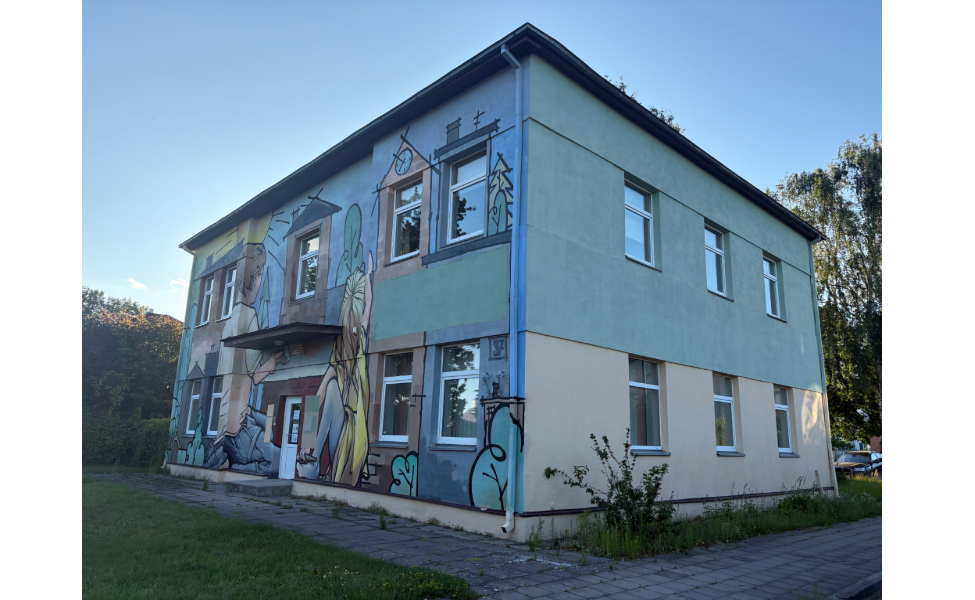 Parduodamas pastatas Gardino gatvėje