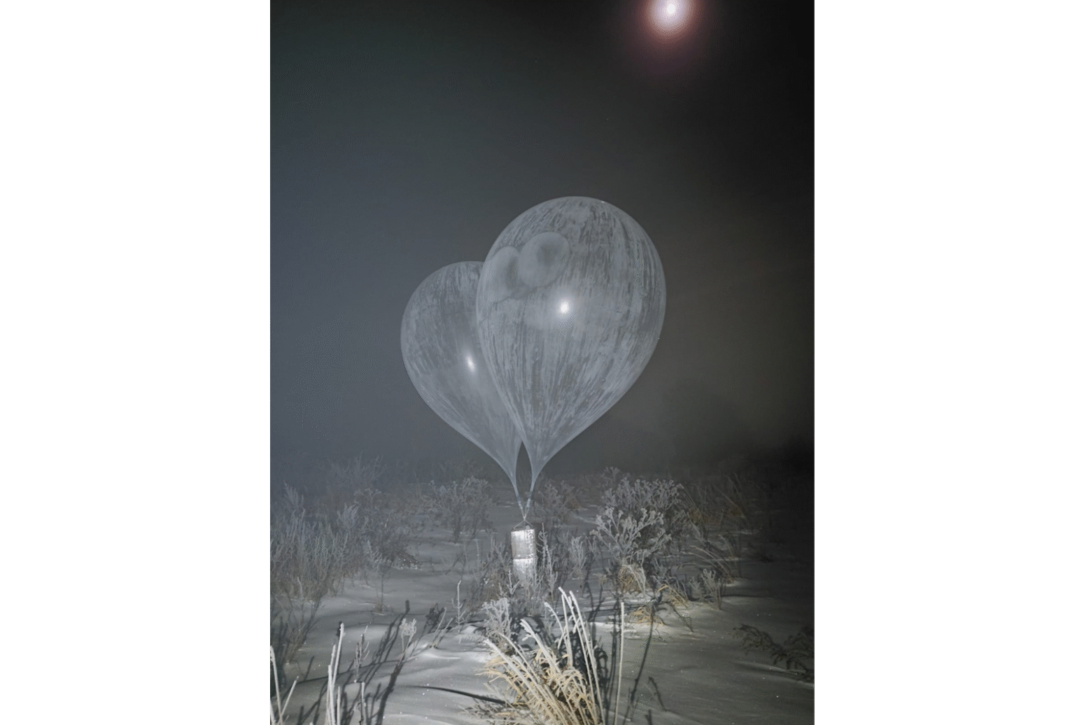 Oro balionais atskraidintas kontrabandinis