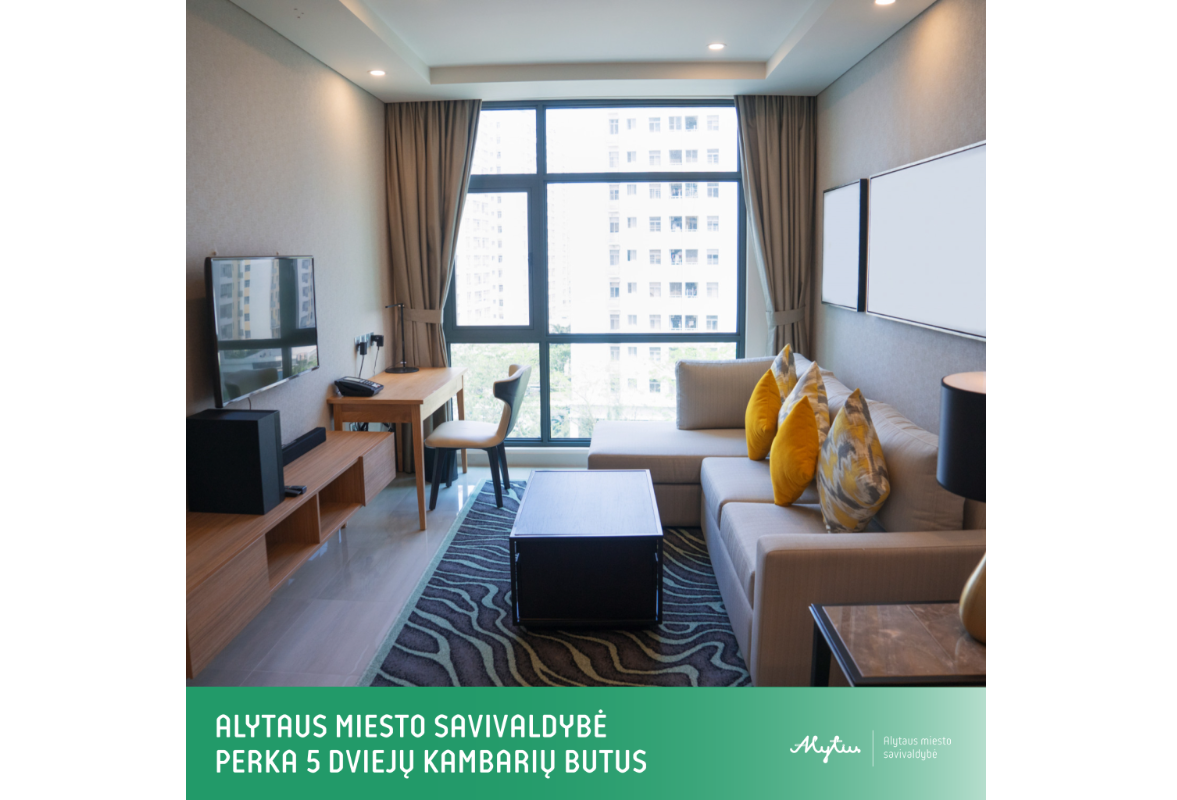 Alytaus miesto savivaldybė perka butus