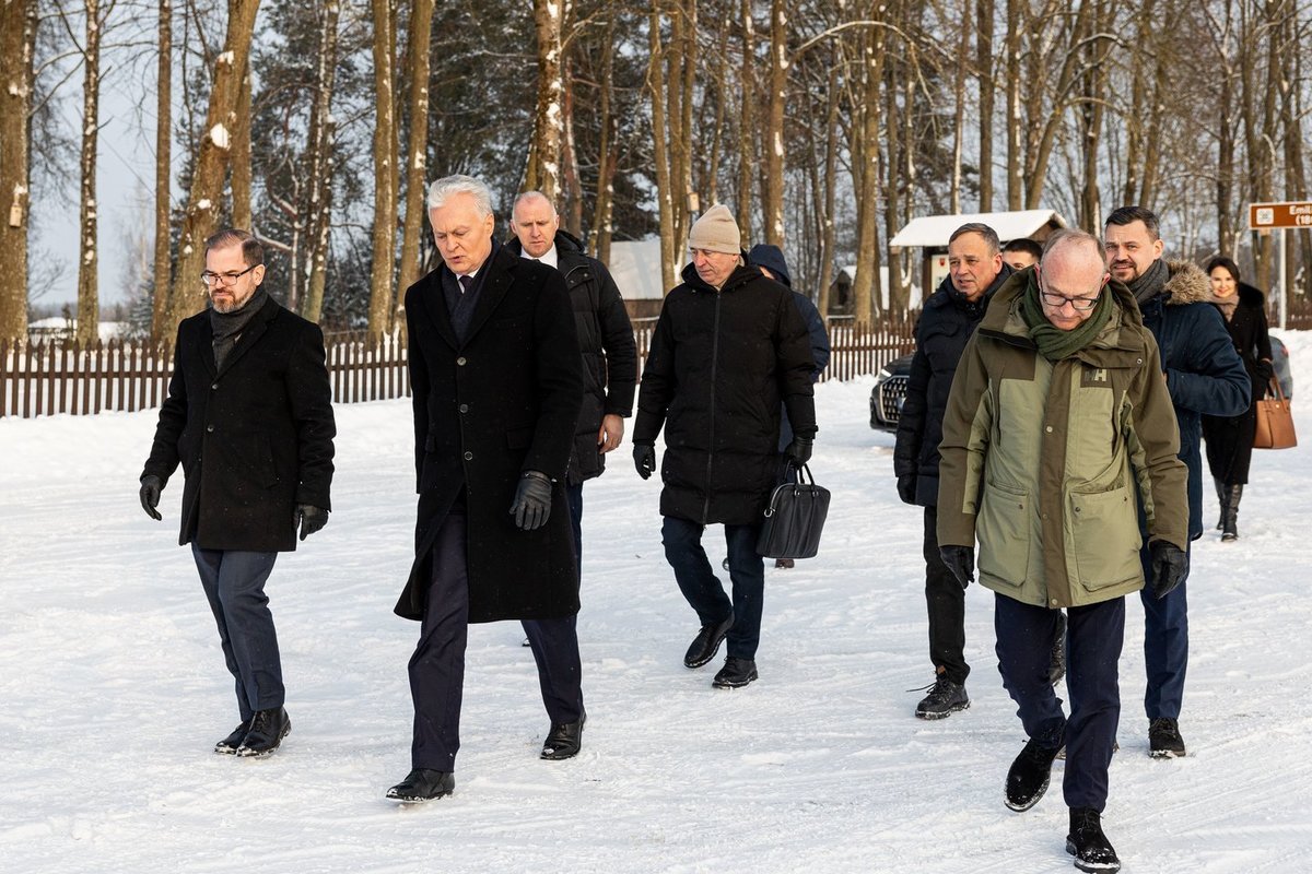 Prezidentas G. Nausėda Kapčiamiestyje