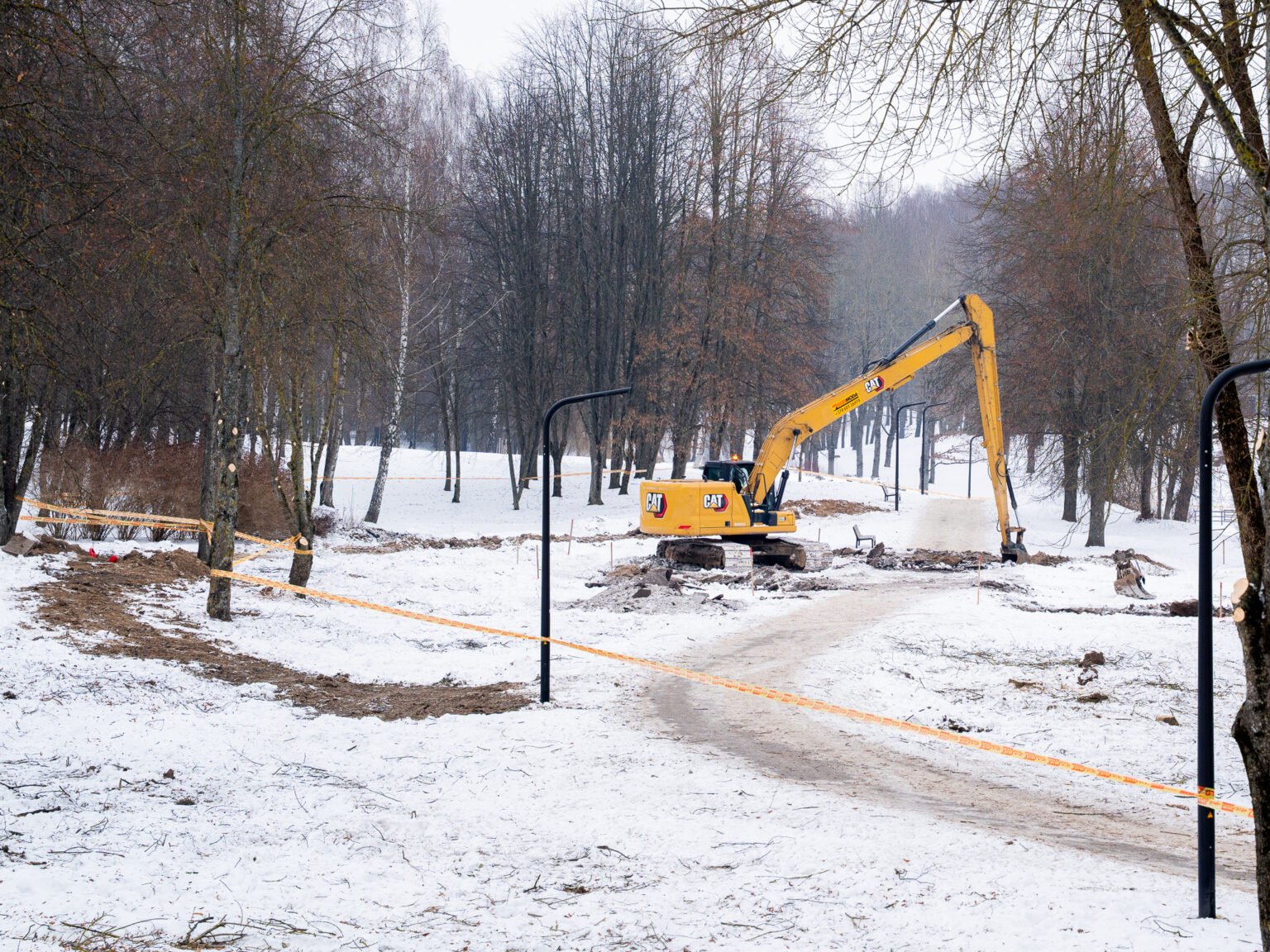 darbai Jaunimo parke