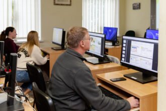 Bibliotekoje tęsiasi projekto „Prisijungusi Lietuva“ mokymai.