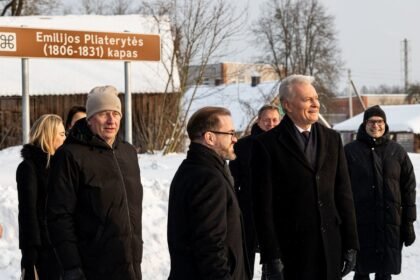 Prezidentas G. Nausėda Kapčiamiestyje