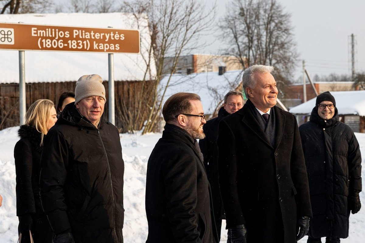 Prezidentas G. Nausėda Kapčiamiestyje