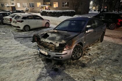 Apdegęs automobilis