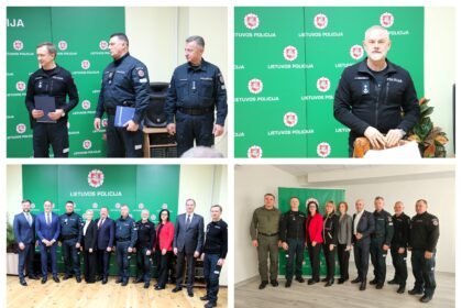 policijos pareigūnai