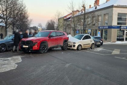 Avarija Vilniaus gatvėje